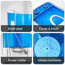 Load image into Gallery viewer, Kacsoo Portable Mini Shoes Washing Machine Smart Automatic Shoes Washer Small Compact Washing Machine for Household Apartment
