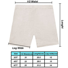 Load image into Gallery viewer, Resinta 6 Pack Dance Shorts Girls Bike Short Breathable and Safety (Rose,Pink,Complexion)
