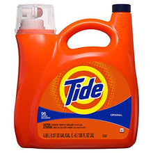 Load image into Gallery viewer, Tide Liquid Laundry Detergent, Original, 96 Loads 138 Fl Oz
