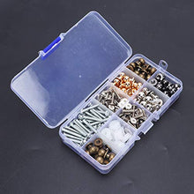 Load image into Gallery viewer, Shanrya Button Stud, Drawer Pull Leather Rivets Brass Plating for Clothe for Leather Bracelet for DIY Bags for Belts
