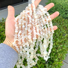 Load image into Gallery viewer, 1 Strand Natural Multi Colors Moonstone Gemstone Smooth Free Form 5-8mm Loose Stone Chip Beads 33 Inch for Jewelry Craft Making GZ1-25
