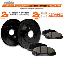 Load image into Gallery viewer, [Rear] Max Brakes Elite XDS Rotors with Carbon Ceramic Pads KT071082

