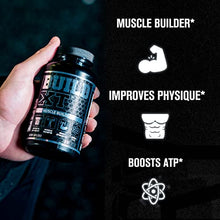 Load image into Gallery viewer, Build-XT Muscle Builder - Daily Muscle Building Supplement for Muscle Growth and Strength | Featuring Powerful Ingredients Peak02 &amp; elevATP - 60 Veggie Pills
