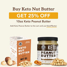 Load image into Gallery viewer, Keto Nut Butter Fat Bomb - Macadamia Low Carb Nut Butter Blend, Keto Almond Butter with MCT Oil (1oz x 10 Pack)
