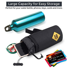 Load image into Gallery viewer, CS Force Bike Water Bottle Holder Bag, Insulated Bicycle Water Bottle Carrier, Waterproof Handlebar Cup Holder Bike Bag Drink Holder Food Snack Storage Bag for Pushchair, Mountain, Road Bikes
