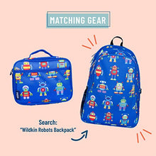 Load image into Gallery viewer, Wildkin Insulated Lunch Box for Boys and Girls, Perfect Size for Packing Hot or Cold Snacks for School and Travel, Mom's Choice Award Winner, BPA-Free, Olive Kids (Robots)

