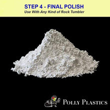 Load image into Gallery viewer, Polly Plastics Rock Tumbler Grit Refill, Final Polish 1200 Fine Aluminum Oxide, Stage 4 for Tumbling Stones (2 Pack) (1 lb.)
