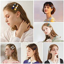 Load image into Gallery viewer, 20Pcs Pearl Hair Clips - Cehomi Fashion Korean Style Pearls Hair Barrettes Sweet Artificial Macaron Acrylic Resin Barrettes Hairpins for Women,Ladies and Girls Headwear Styling Tools Hair Accessories
