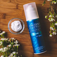 Load image into Gallery viewer, Ancient Minerals Magnesium Lotion ULTRA with MSM - Pure Genuine Zechstein Magnesium Lotion Supplement with MSM for Topical Application (5oz)
