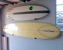 Load image into Gallery viewer, StoreYourBoard Naked Surf, The Original Minimalist Surfboard Wall Rack, Display Rack, Black
