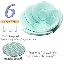 Load image into Gallery viewer, Baby Bath Cushion Sink Bather, Soft Quick Drying Bathtub Mat for Infant Bathing Tub Seat Support,Machine Washable,6-Petal Flower
