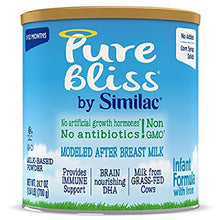 Load image into Gallery viewer, Similac Pure Bliss Infant Formula, Modeled After Breast Milk, Non-GMO, 24.7 Oz
