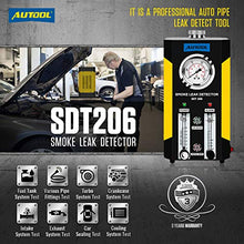 Load image into Gallery viewer, AUTOOL Automotive Smoke Leak Detector Tester EVAP Smoke Machine with Dual Mode
