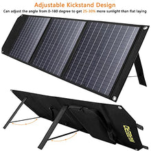 Load image into Gallery viewer, MARBERO 60W Foldable Solar Panel Battery Charger for Portable Power Station Solar Generator, Smartphone, Tablet, Laptop QC3.0/PD 60W USB Port DC Output(10 Changeable Adapters) for Home Camping
