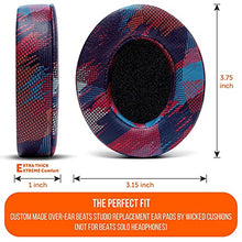 Load image into Gallery viewer, WC Design Pack Wicked Cushions Replacement Ear Pads Compatible with Beats Studio 3 Headphones - Also Fits Beats Studio 2 / Studio Wireless &amp; Wired - Enhanced Comfort, Durability &amp; Improved Adhesive
