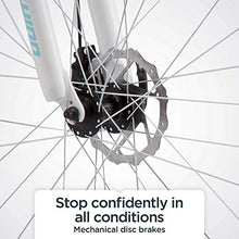Load image into Gallery viewer, Schwinn GTX 2.0 Comfort Adult Hybrid Bike, Dual Sport Bicycle, 16-Inch Aluminum Frame, Light Blue
