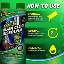 Load image into Gallery viewer, Green Gobbler Drain Clog Dissolver, 31 oz
