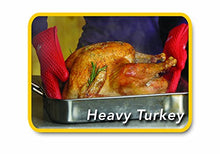 Load image into Gallery viewer, Ontel Hot Hands Heat Resistant Silicone Gloves Mitts for Grilling, BBQ, Kitchen, Cooking, Baking, Pots, Pans, Smoking and Oven
