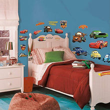 Load image into Gallery viewer, RoomMates RMK1520SCS Disney Pixar Cars Piston Cup Champs Peel and Stick Wall Decals
