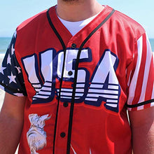 Load image into Gallery viewer, Greater Half Jersey: Liberty Edition Red America #1 Jersey (L)
