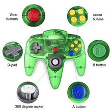 Load image into Gallery viewer, miadore Classic N64 Controller Joystick Remote for N64 Video Game System N64 Console-Jungle Green
