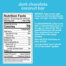 Load image into Gallery viewer, UNREAL Coconut Bars | 3g Sugar | Certified Vegan, Gluten Free, Fair Trade, Non-GMO | No Sugar Alcohols or Soy, Dark Chocolate, 40 Count
