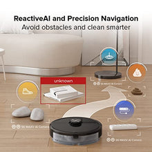Load image into Gallery viewer, Roborock S6 MaxV Robot Vacuum Cleaner with ReactiveAI and Intelligent Mopping, No-mop Zones, Lidar Navigation, 2500Pa Strong Suction, Multi-Level Mapping, Robotic Vacuum and Mop
