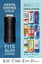 Load image into Gallery viewer, BrüMate Hopsulator Slim Double-walled Stainless Steel Insulated Can Cooler for 12 Oz Slim Cans (Emerald Green)
