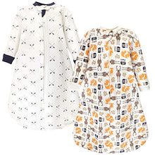 Load image into Gallery viewer, Hudson Baby Unisex Baby Premium Quilted Long Sleeve Sleeping Bag and Wearable Blanket, Boy Forest, 0-6 Months
