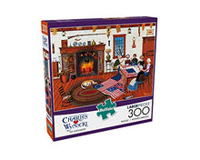 Load image into Gallery viewer, Buffalo Games - Charles Wysocki - The Quiltmakers - 300 Large Piece Jigsaw Puzzle

