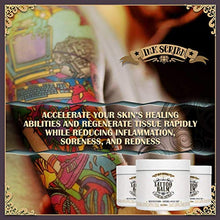 Load image into Gallery viewer, Premium Tattoo Aftercare Healing Balm Ointment - Ink Scribd - Relieves Itching, Soothes, Heals - Tattoo Intensifying Cream with All Natural and Anti-inflammatory Herbal Ingredients - Tattoo Care (2oz)
