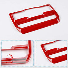 Load image into Gallery viewer, JeCar Window Control Panel Trim Cover Interior Decoration Accessories for 2018-2022 Jeep Wrangler JL JLU &amp; 2020-2022 Gladiator JT, Red
