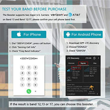 Load image into Gallery viewer, Cell Phone Signal Booster Antenna for Home and Office - Boosts 4G LTE Data and Volte for Verizon AT&amp;T T-Mobile - Dual 700MHz Band 12/13/17 Cellular Repeater Amplifier Kit Cover Up to 5,000Sq Ft
