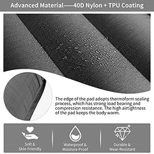 Load image into Gallery viewer, TOBTOS Self Inflating Camping Sleeping Pad with Pillow, Thick 6 Inch Ultralight Sleeping Pad with Built-in Pump, Lightweight Sleeping Mat for Camping, Backpacking, Hiking, Tent
