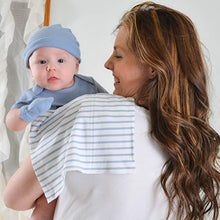 Load image into Gallery viewer, The Peanutshell 23 Piece Essential Layette Gift Set in Blue for Baby Boys, Fits Newborn to 3 Month
