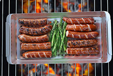 Load image into Gallery viewer, Yukon Glory BBQ 'N Serve Grill Basket Set, Revolutionary Grill to Table Design, Includes 3 Grilling Baskets, Serving Tray and Patented Clip-on Handle Perfect For Grilling Fish, Veggies and Meats
