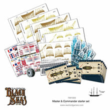 Load image into Gallery viewer, Black Seas The Age of Sail Master &amp; Commander Starter Set Table Ship Top Combat Battle War Game 791510001
