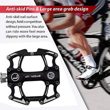 Load image into Gallery viewer, Lahien Pedals Mountain Bike, MTB Road Bike 9/16" Sealed Bearing Lightweight Aluminum Alloy Platform Bicycle Metal Pedals Cycling Flat Pedal for BMX/MTB
