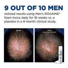 Load image into Gallery viewer, Men's Rogaine 5% Minoxidil Foam for Hair Loss and Hair Regrowth, Topical Treatment for Thinning Hair, 3-Month Supply,2.11 Ounce (Pack of 3)
