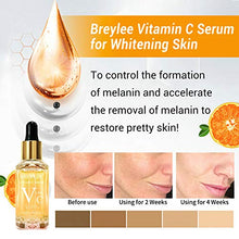 Load image into Gallery viewer, Vitamin C Serum, BREYLEE Anti-Aging Facial Serum with Hyaluronic Acid, Retinol, and Vitamin E Moisturizing Face Serum for Skin Nourishing and Smoothing Skin, Improve Sun Spots
