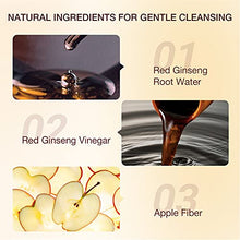 Load image into Gallery viewer, DONGINBI Red Ginseng Moisture &amp; Pure Cleansing Foam, Hydrating Face Wash with Red Ginseng Extract, Non-Irritating, Lightweight &amp; Creamy Daily Face Cleanser by Korea Ginseng Corp - 5.07 Oz
