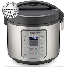 Load image into Gallery viewer, Instant Zest Plus Rice Cooker, Grain Maker, Saute Pan, Slow Cooker, and Steamer, 20 Cups, Cooks Rice, Quinoa, Oatmeal, Barley, Couscous, Bulgur, and Risotto

