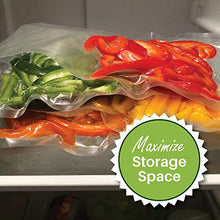 Load image into Gallery viewer, SALE! Two 8"X50' Rolls of FoodVacBags 4 mil Commercial Grade Vacuum Sealer Bags - Make Your Own Size Bag! - for Foodsaver, Seal-A-Meal, plus other machines
