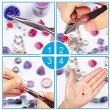 Load image into Gallery viewer, Paxcoo Jewelry Making Supplies Kit with Jewelry Tools, Jewelry Wires and Jewelry Findings for Jewelry Repair and Beading
