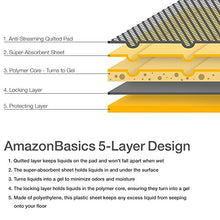 Load image into Gallery viewer, AmazonBasics Dog and Puppy Pee, Potty Training Pads, Regular (24 x 23 Inches) - Pack of 80

