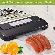 Load image into Gallery viewer, Premium!! VacYaYa100 Quart 8 x 12 Inch Food Saver Freezer Vacuum Sealer Storage Bags for Food Saver,Vac Seal a Meal Bags,BPA Free Sous Vide Vaccume Safe PreCut Bag
