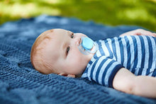 Load image into Gallery viewer, Philips Avent Ultra Soft Pacifier, 0-6 Months, Blue/Teal, 2 pack, SCF212/20
