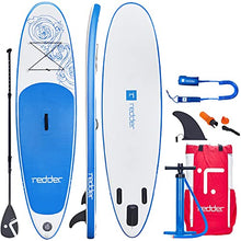 Load image into Gallery viewer, Beginner Inflatable Paddle Board 10ft with Pump iSUP Portable Standing Boards for Water Adult Youth
