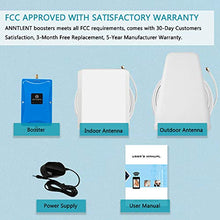Load image into Gallery viewer, Cell Phone Signal Booster Antenna for Home and Office - Boosts 4G LTE Data and Volte for Verizon AT&amp;T T-Mobile - Dual 700MHz Band 12/13/17 Cellular Repeater Amplifier Kit Cover Up to 5,000Sq Ft
