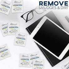 Load image into Gallery viewer, Care Touch Lens Cleaning Wipes | 210 Pre-Moistened and Individually Wrapped Lens Cleaning Wipes | Great for Eyeglasses, Tablets, Camera Lenses, Screens, Keyboards, and Other Delicate Surfaces
